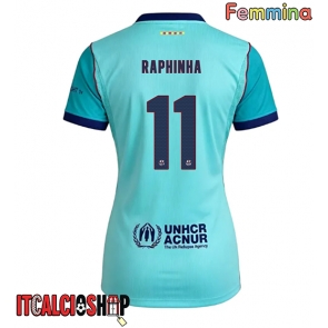 Barcelona Raphinha Belloli #11 Terza Maglia Femmina 2026-27 Manica Corta